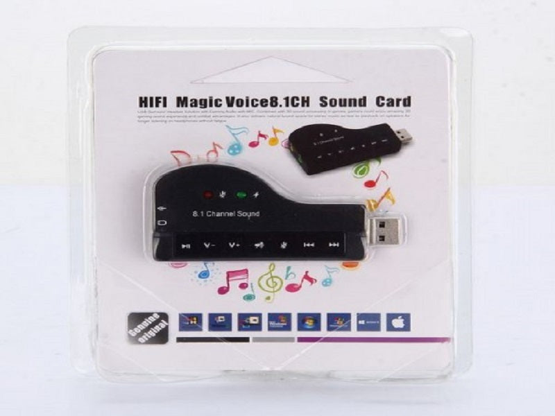 ZATECH 8.1Ch Usb Sound Card