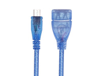 ZATECH Usb 2.0 Female To V8 Cable 0.3M