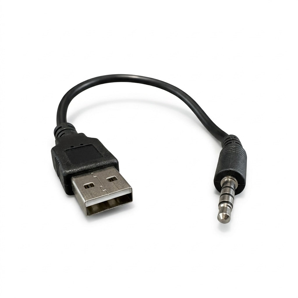 ZATECH Cable Usb Male 2 3.5 Stereo