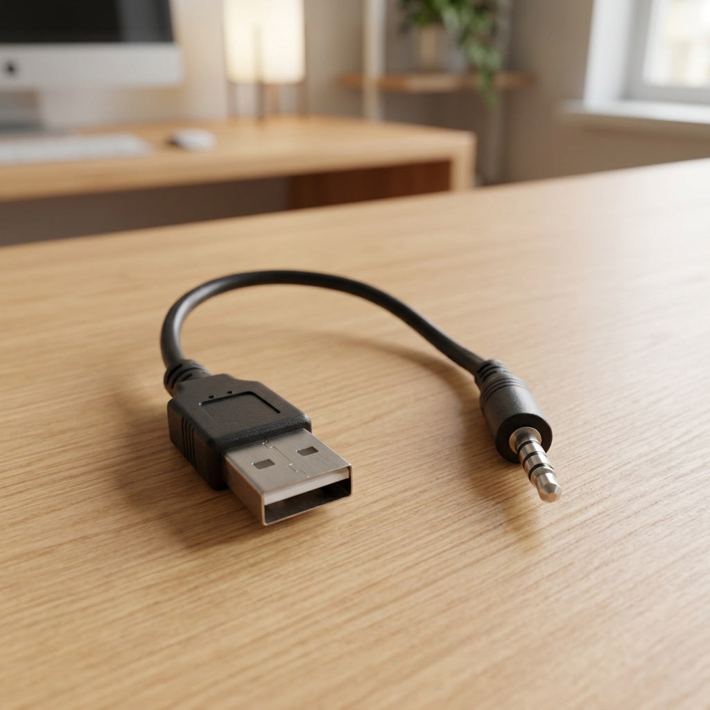 ZATECH Cable Usb Male 2 3.5 Stereo – view 3
