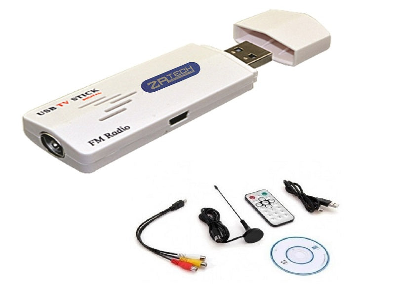 ZATECH Usb Tv Stick W10 Supports