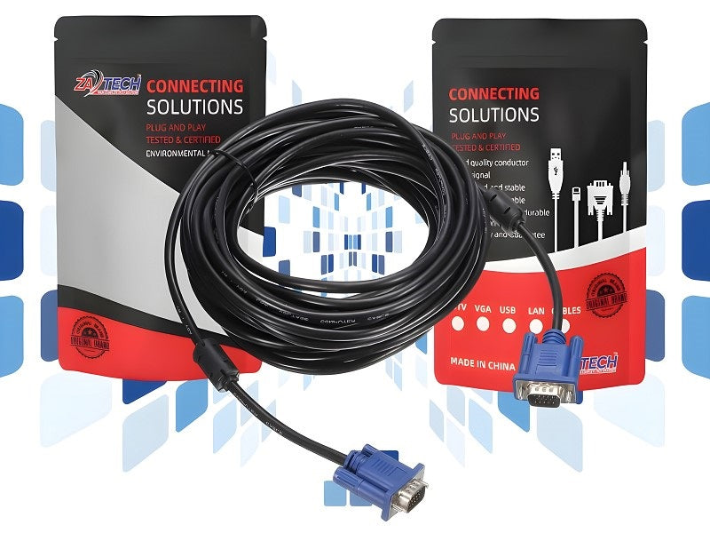 ZATECH  Vga Cable 10 Mtr