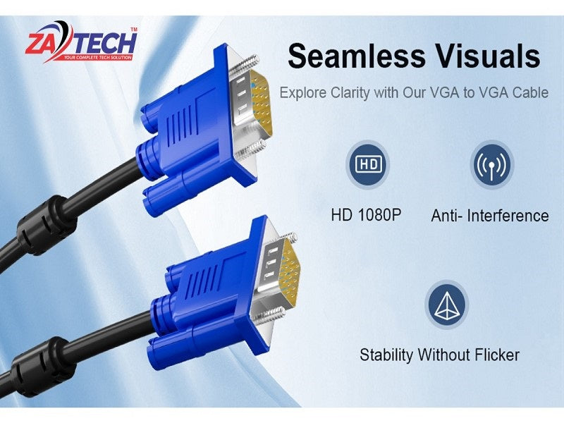 ZATECH  Vga Cable 15 Mtr