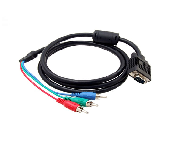 ZATECH Vga To 3 Rca Cable 1.5M