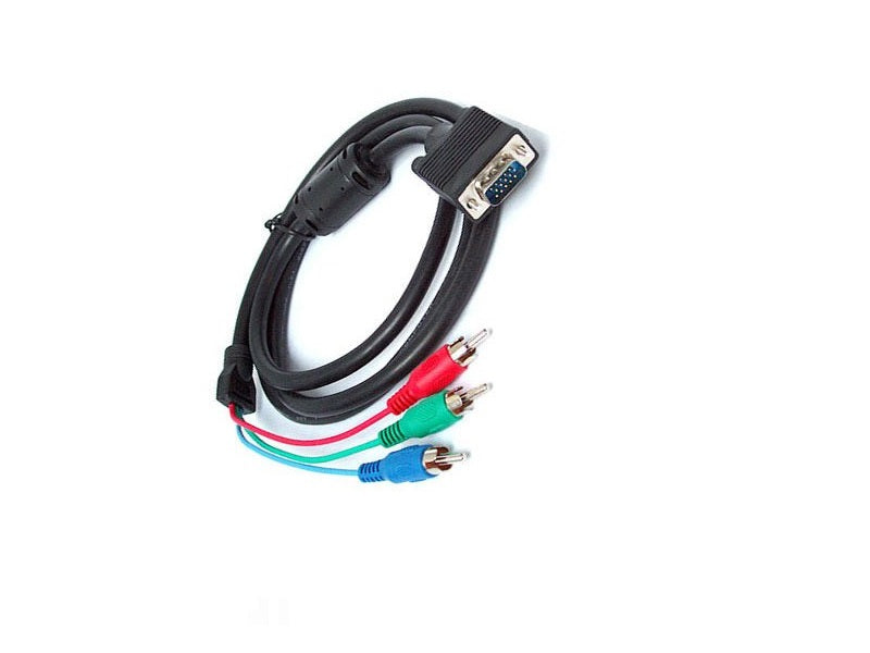 ZATECH Vga To 3 Rca Cable 1.5M