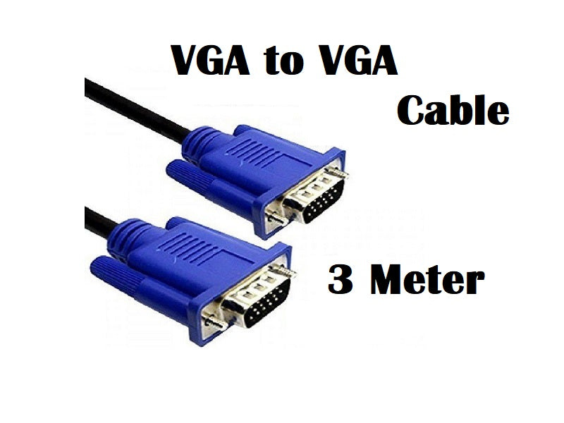 ZATECH  Vga Cable 3 Mtr