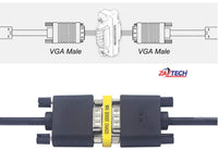 ZATECH Vga Female X Vga Female Extender