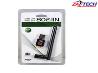 ZATECH Usb 2.0 Wireless Adaptor 150 Mbps