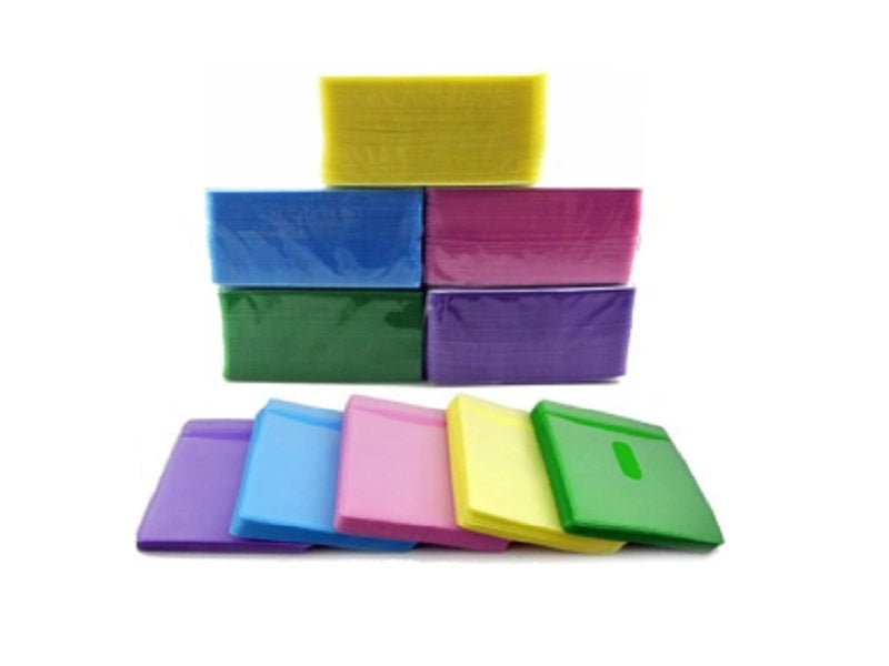ZATECH Cd Sleeve 100 Pck Mix Colours