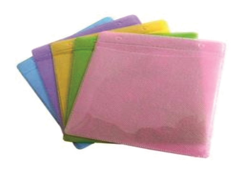 ZATECH Cd Sleeve 100 Pck Mix Colours