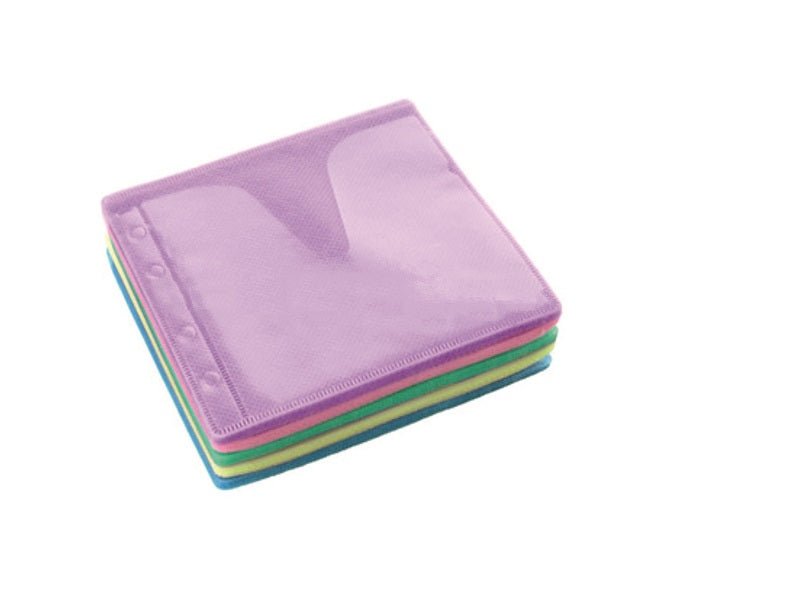 ZATECH Cd Sleeve 100 Pck Mix Colours