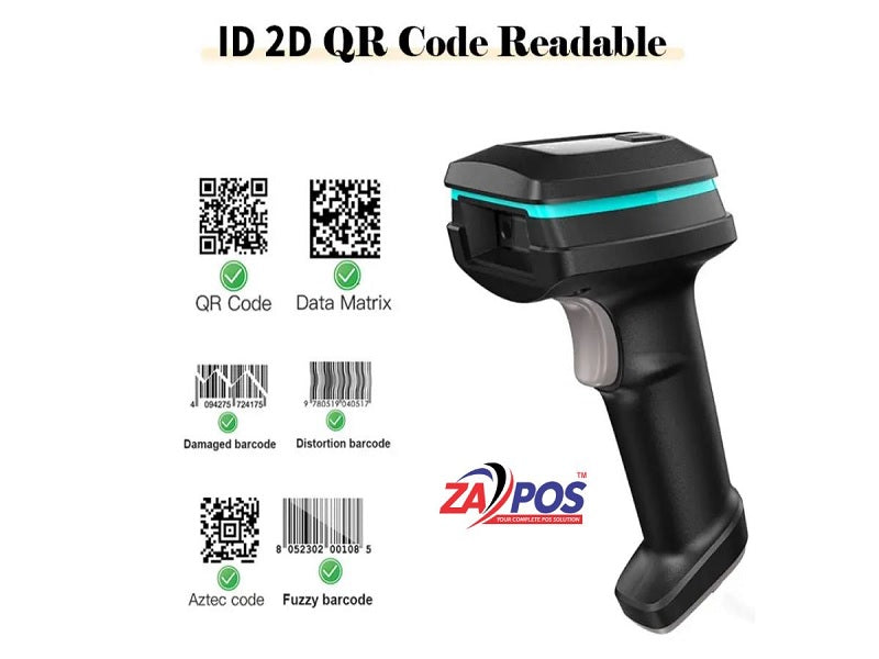 ZAPOS 2D 2.4G Wireless Barcode Scanner