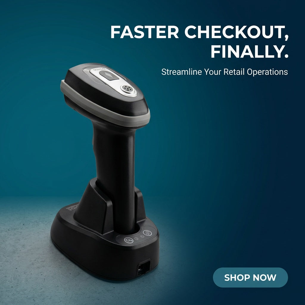 ZAPOS ZA953HD Wireless Barcode Scanner