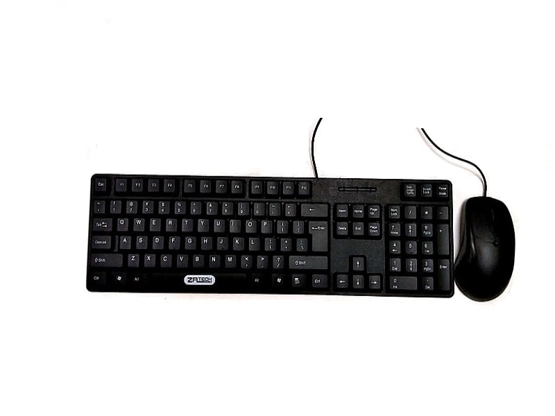 ZATECH Combo Wired Keyboard Mouse
