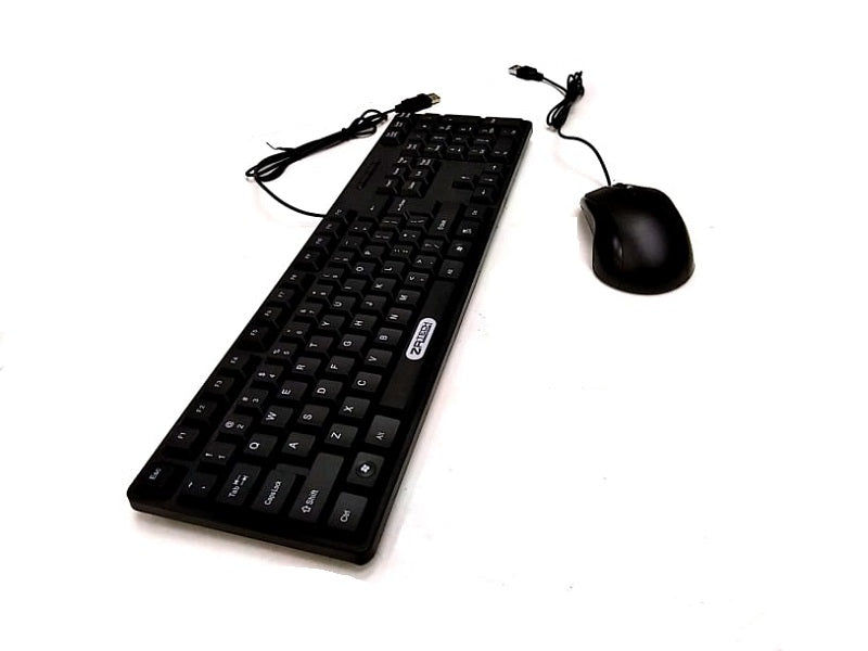 ZATECH Combo Wired Keyboard Mouse