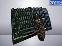 ZATECH Gaming Combo Wired Keyboard Mouse
