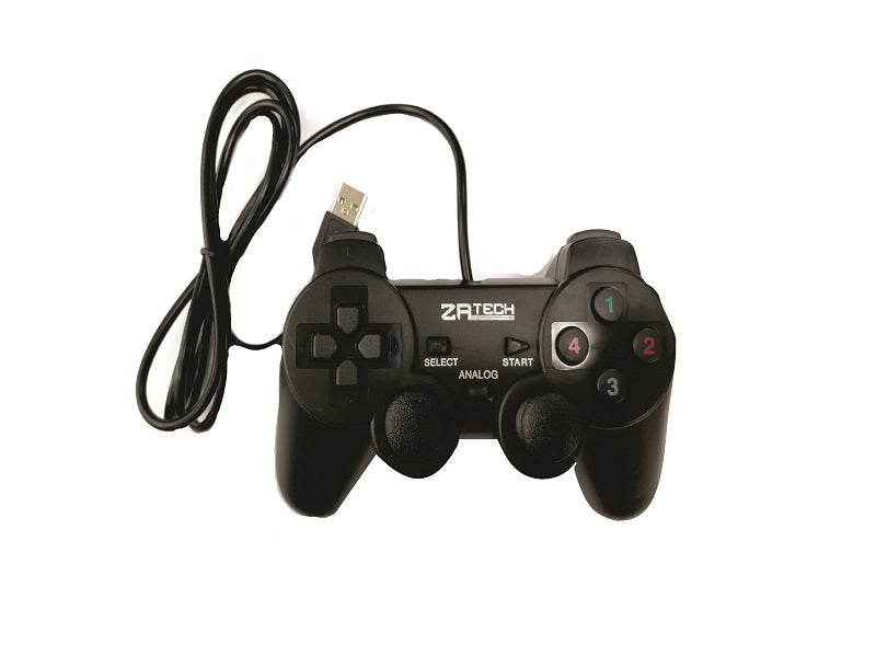 ZATECH Usb Pc Dualshock Joypad Singl Blk
