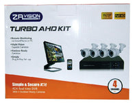 ZAVISION 4Ch 2Mp Ahd Kit