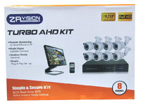 ZAVISIO 8 Ch 1Mp Ahd Kit