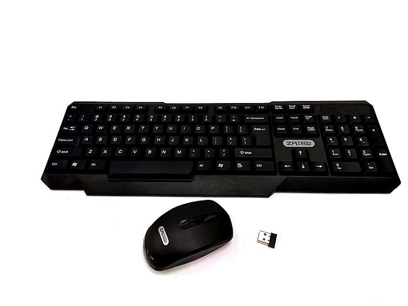 ZATECH Wireless Combo Keyboard Mouse