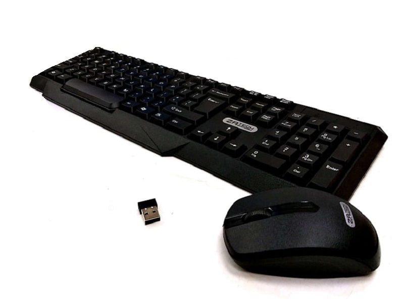 ZATECH Wireless Combo Keyboard Mouse