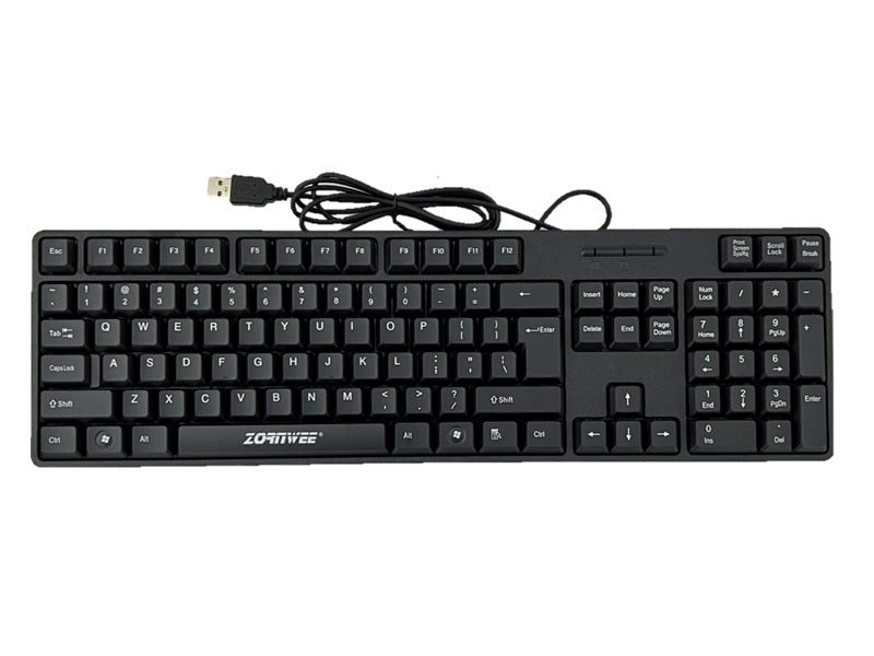 ZORNWEE Usb Wired Keyboard