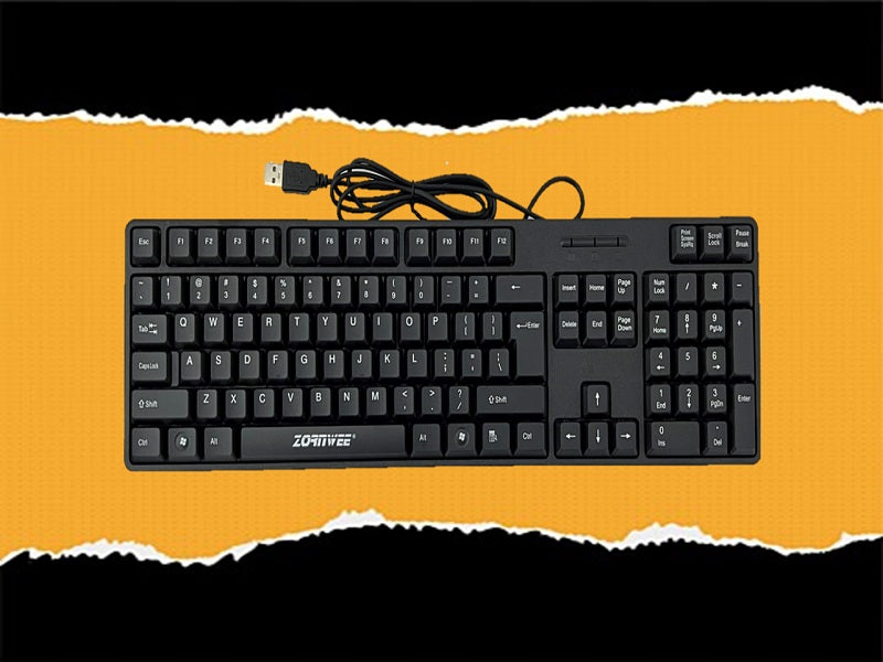 ZORNWEE Usb Wired Keyboard