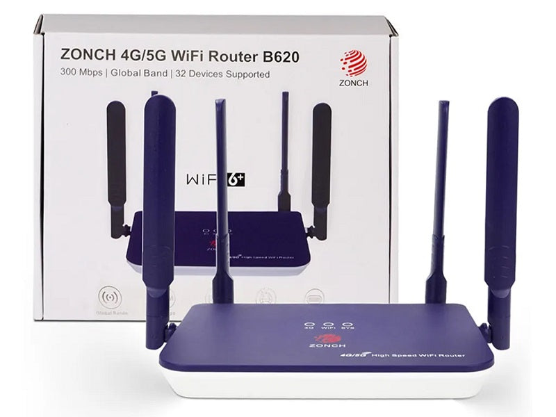 ZONCH 4G/5G Lte Wifi Router B620