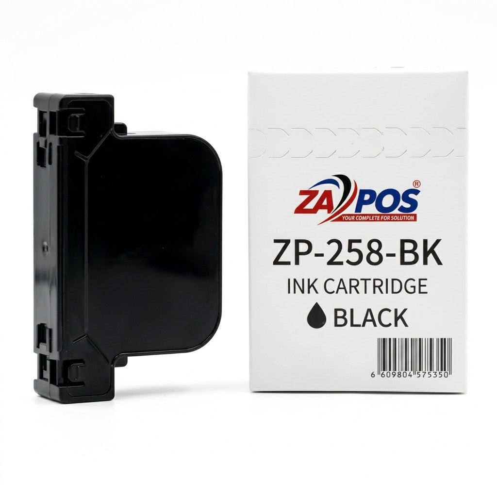 ZAPOS ZP-258-BK Black Ink Cartridge Repl