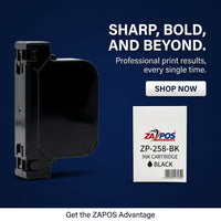 ZAPOS ZP-258-BK Black Ink Cartridge Repl