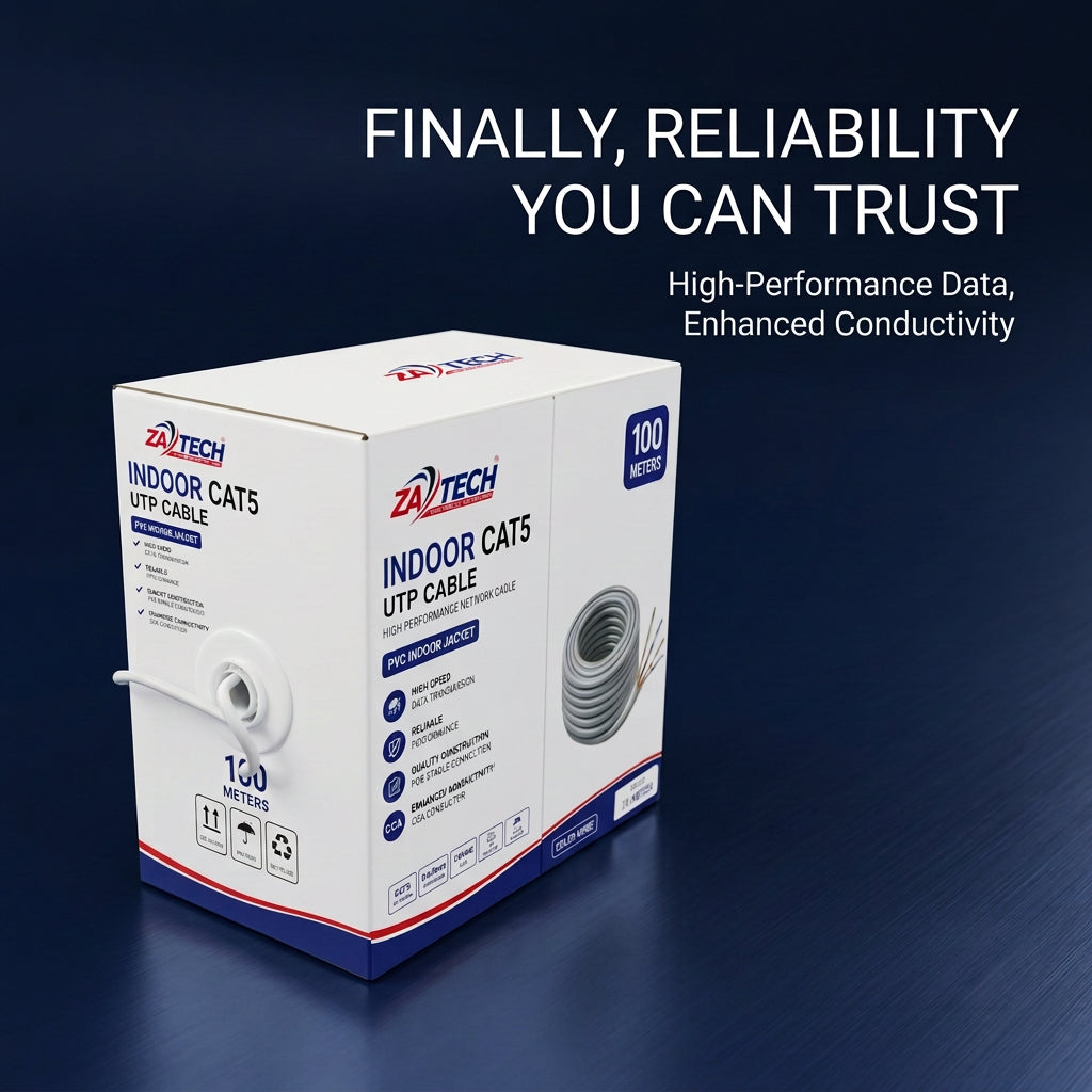 ZATECH CAT5 100m Indoor Network Cable
