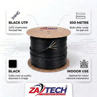 ZATECH CAT5 0.5mm Indoor Cable 500m Drum
