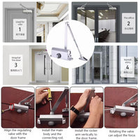 ZATECH Door Closer 45-60 Kg