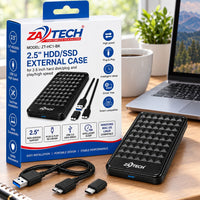 ZATECH 2.5 HDD SSD External Case USB 3.0