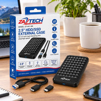 ZATECH 2.5 HDD SSD External Case USB 3.0