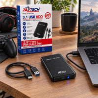ZATECH 2.5 HDD SSD External Case Type-C