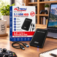 ZATECH 2.5 HDD SSD External Case Type-C