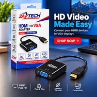 ZATECH HDMI to VGA Video Adapter Black – view 4