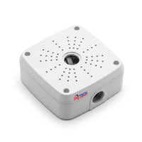 ZATECH white CCTV camera junction box and mounting base