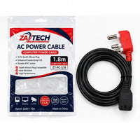 ZATECH 1.8M Computer Power Cable for PC