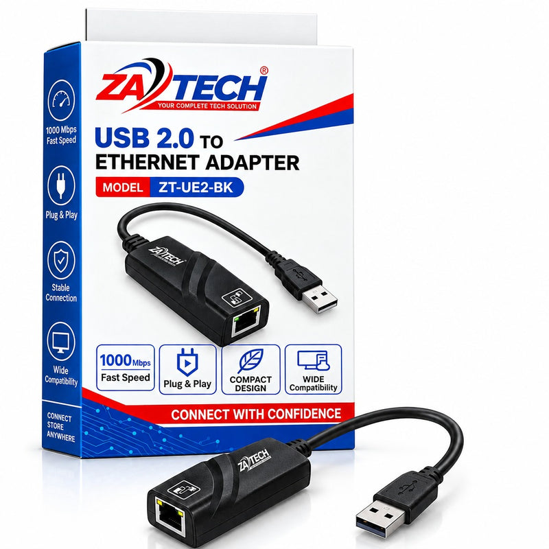 ZATECH USB 2.0 to RJ45 Ethernet Adapter