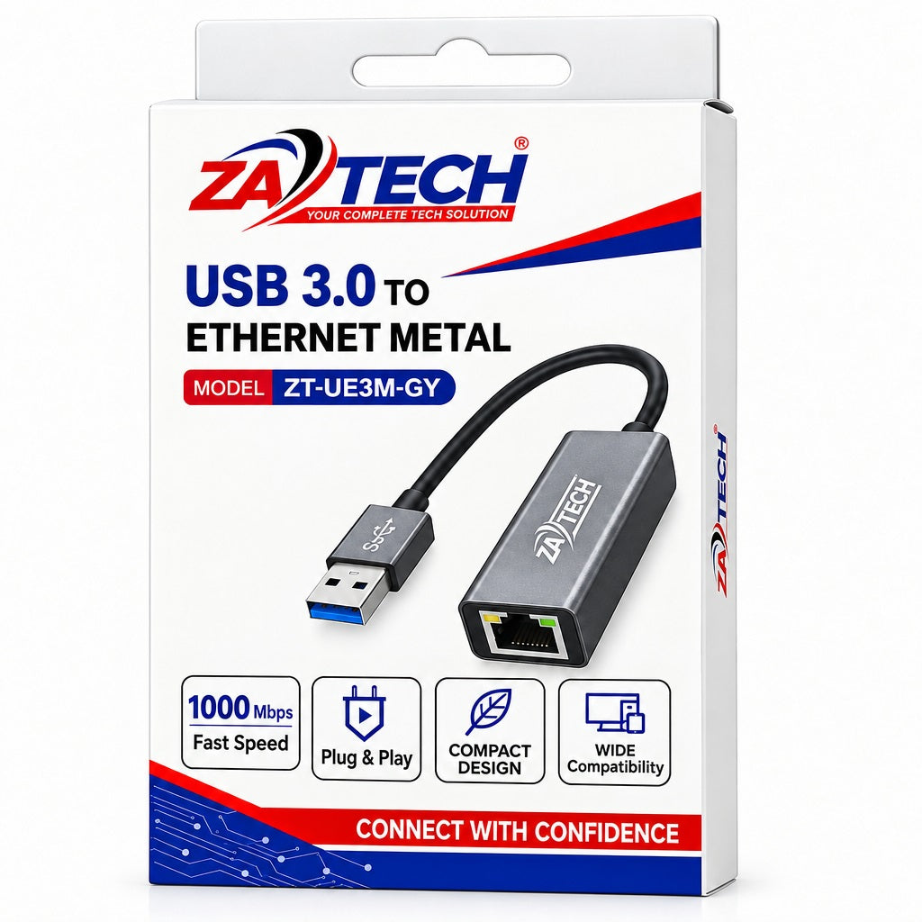 ZATECH USB 3.0 Gigabit Ethernet Adapter
