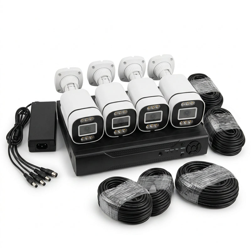 ZAVISION 4CH 5MP AHD Full Colour CCTV