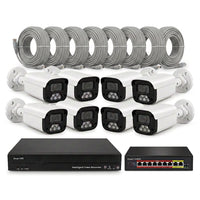 ZAVISION 8CH 8MP IP Full Colour CCTV