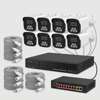 ZAVISION 8CH 8MP IP Full Colour CCTV – view 2