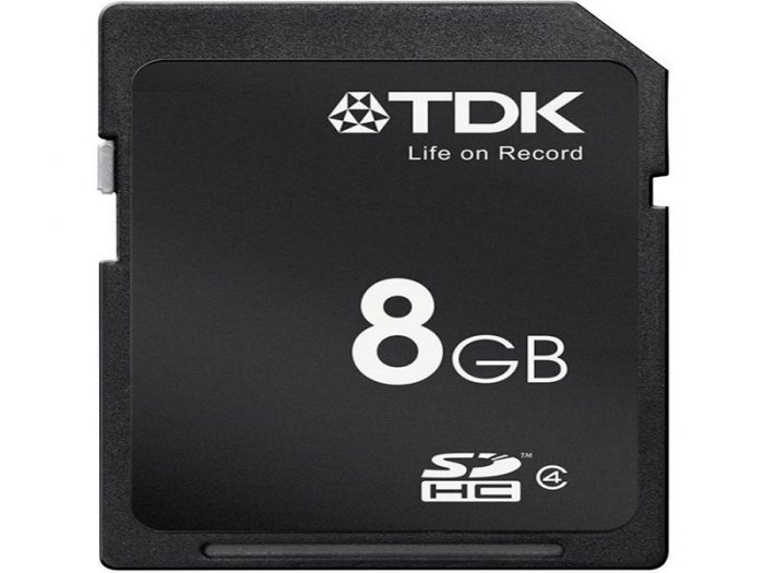 TDK 8GB SDHC FLASH MEMORY CARD CLASS 4