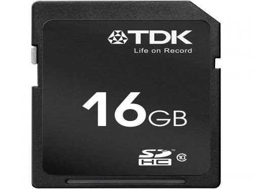 TDK 16 GB SDHC FLASH MEMORY CARD CLAS 10