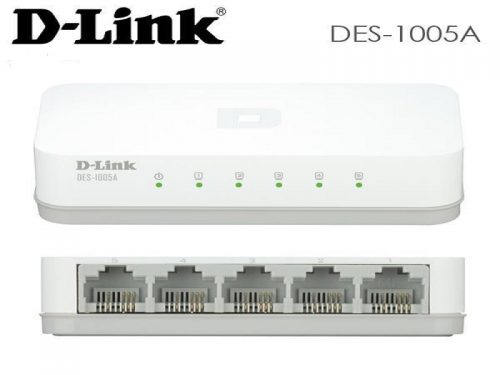 D-Link 5 Port Desktop Switch
