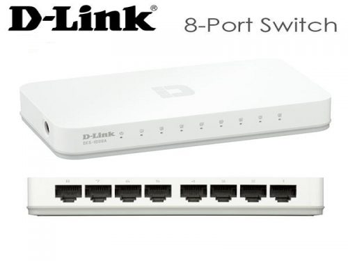 D-Link 8 Port Desktop Switch