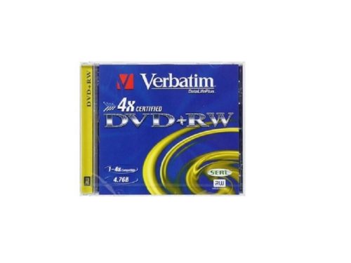 VERBATIM Dvd+Rw 1.4X Certified 4.7Gb/120 - Image 1